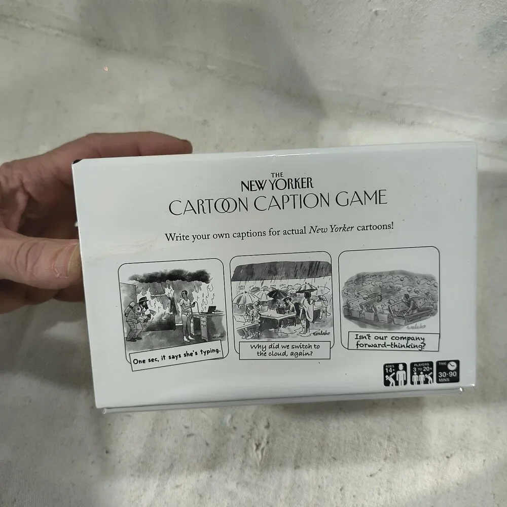 The New Yorker Cartoon Caption Game 2019